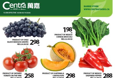 Centra Foods (Barrie) Flyer May 8 to 14