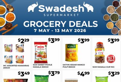 Swadesh Supermarket Flyer May 7 to 13