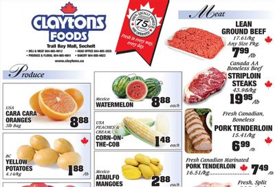 Claytons Heritage Market Flyer May 8 to 14