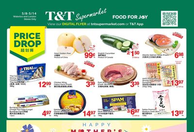 T&T Supermarket (London & Waterloo) Flyer May 8 to 14