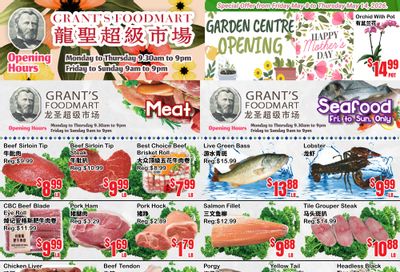 Grant's Food Mart Flyer May 8 to 14