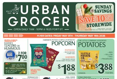 Urban Grocer Flyer May 8 to 14