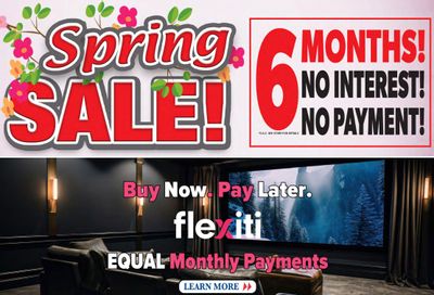 2001 Audio Video Spring Sale Flyer May 8 to 18