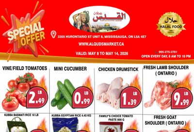 Al-Quds Supermarket Flyer May 8 to 14