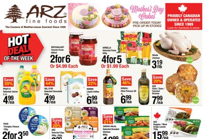 Arz Fine Foods Flyer May 8 to 14
