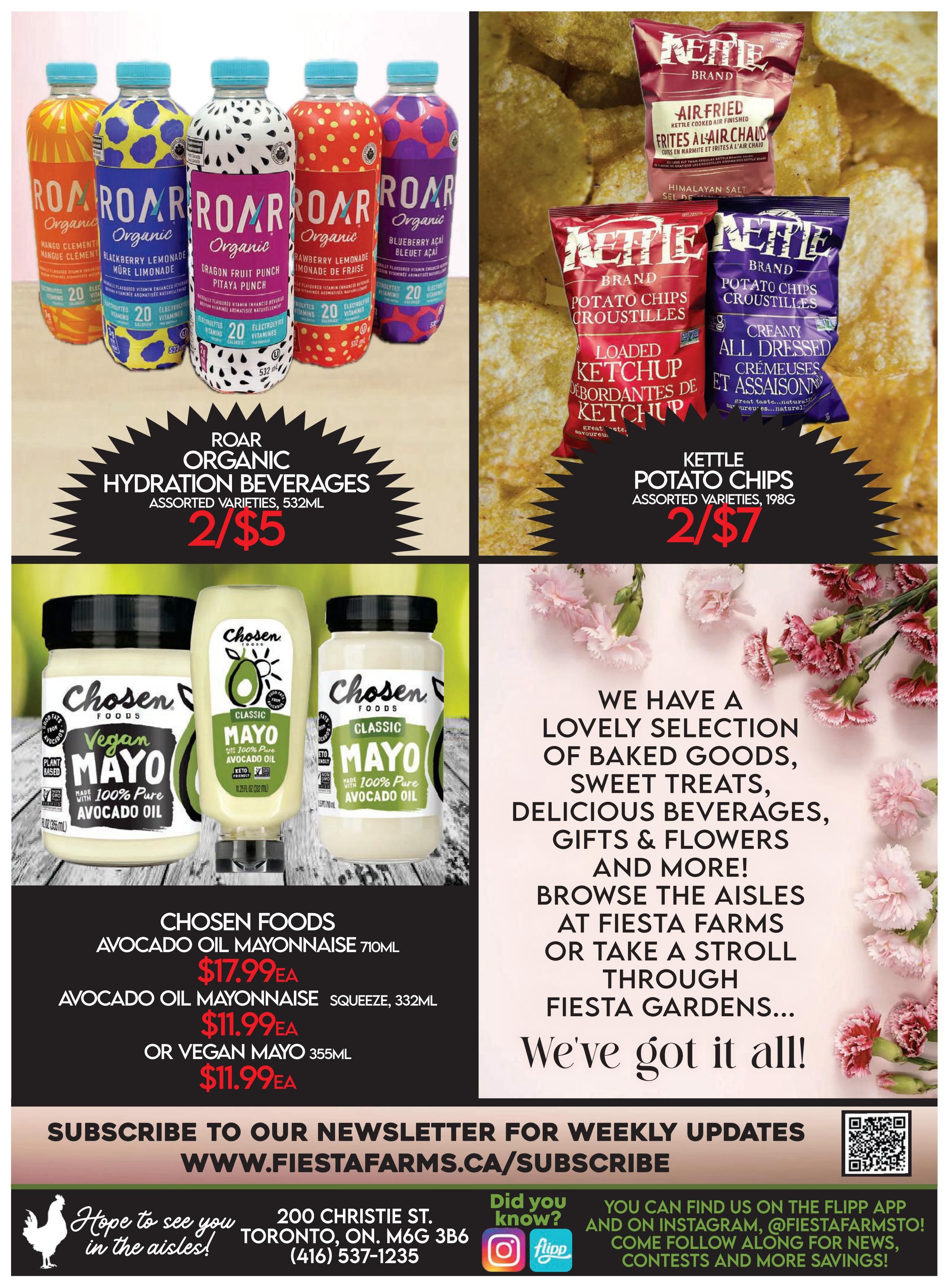 Fiesta Farms Flyer May 8 to 14