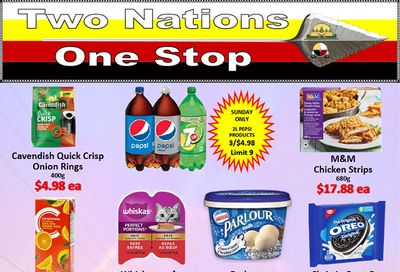 Two Nations One Stop Flyer May 8 to 14