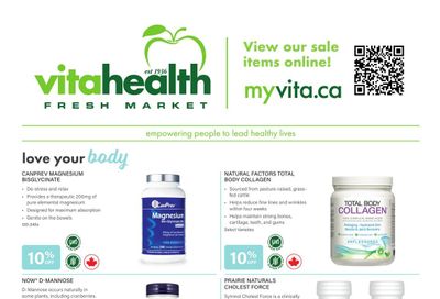 Vita Health Fresh Market Flyer May 7 to 27