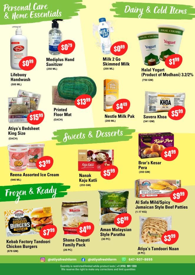 Atiya's Fresh Farm Flyer May 8 to 14