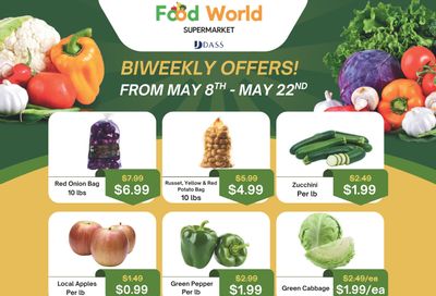 Food World Supermarket Flyer May 8 to 22