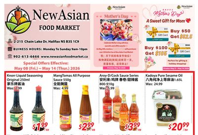 New Asian Food Market Flyer May 8 to 14