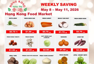 Hong Kong Food Market Flyer May 8 to 11