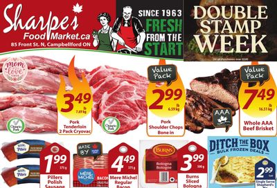 Sharpe's Food Market Flyer May 7 to 13