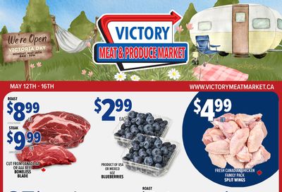 Victory Meat Market Flyer May 12 to 16