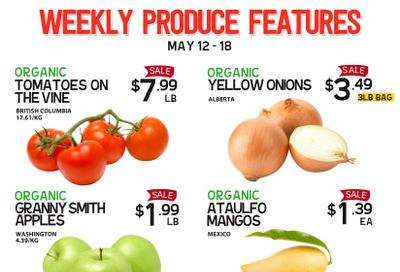 Pomme Natural Market Weekly Produce Flyer May 12 to 18