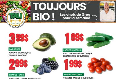 Marches Tau Produce Flyer May 11 to 17