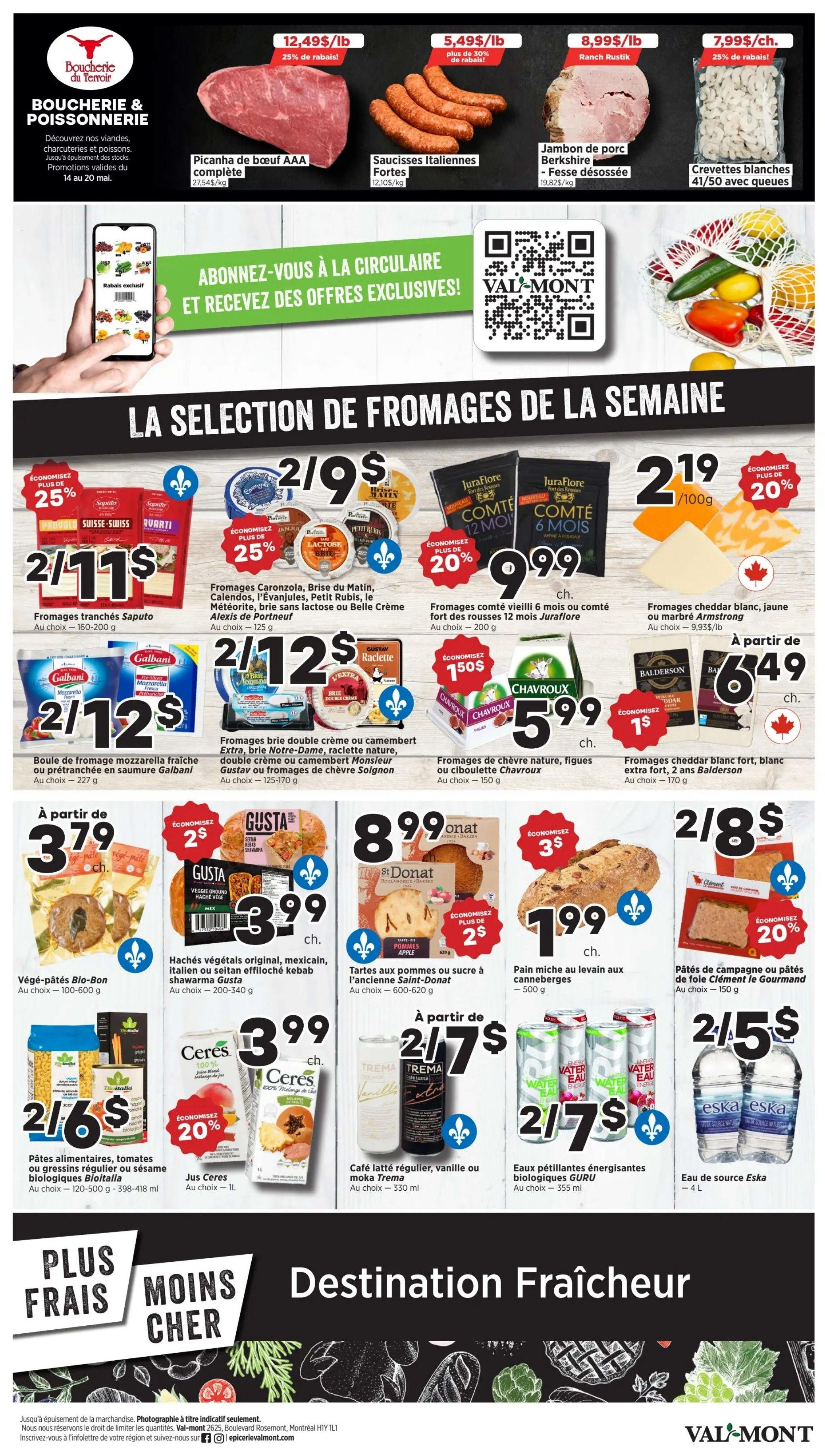 Val-Mont Flyer May 14 to 20