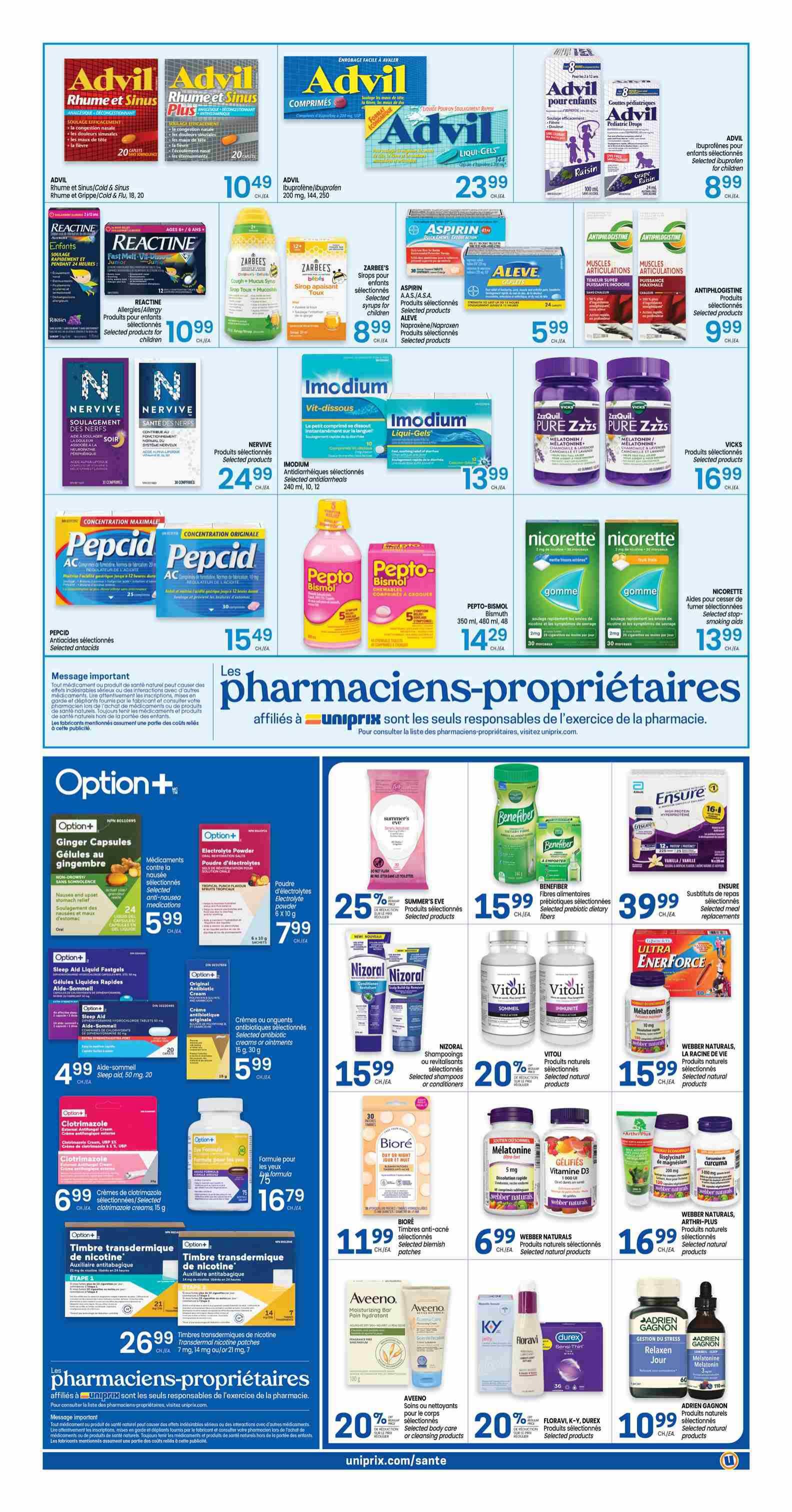 Uniprix Flyer May 14 to 20