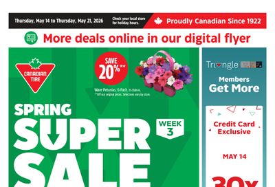 Canadian Tire (ON) Flyer May 14 to 21