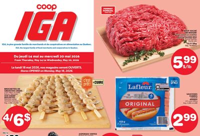 Coop IGA (QC) Flyer May 14 to 20