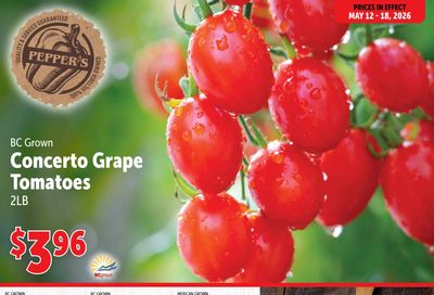 Pepper's Foods Flyer May 12 to 18