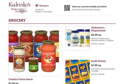 Kudrinko's Flyer May 12 to 25