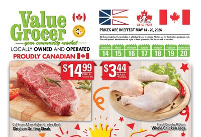 Value Grocer Flyer May 14 to 20