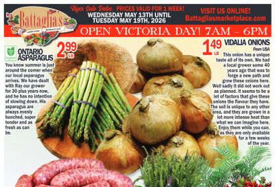 Battaglia's Marketplace Flyer May 13 to 19
