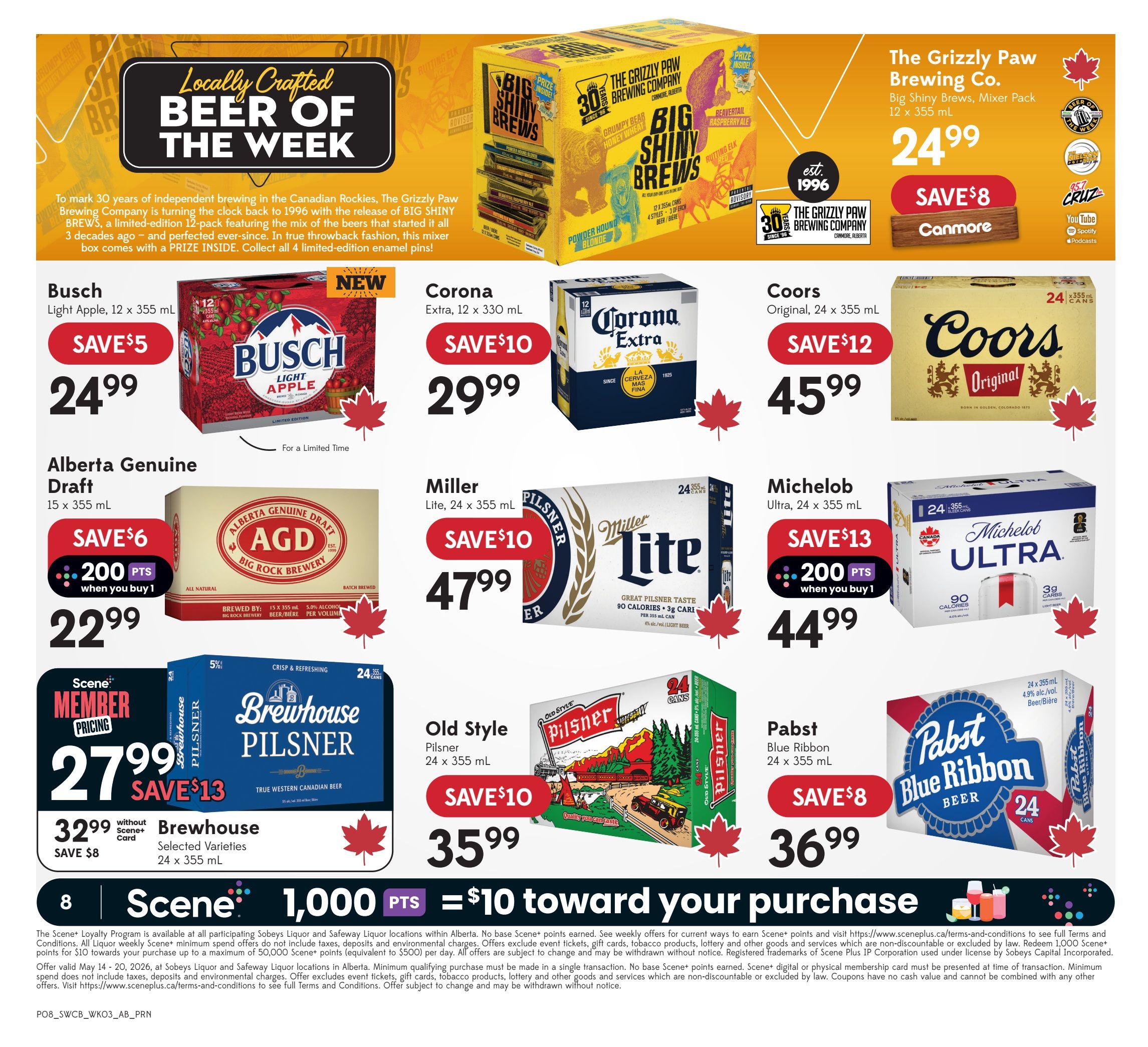Sobeys/Safeway (AB) SWCB Flyer May 14 to 20