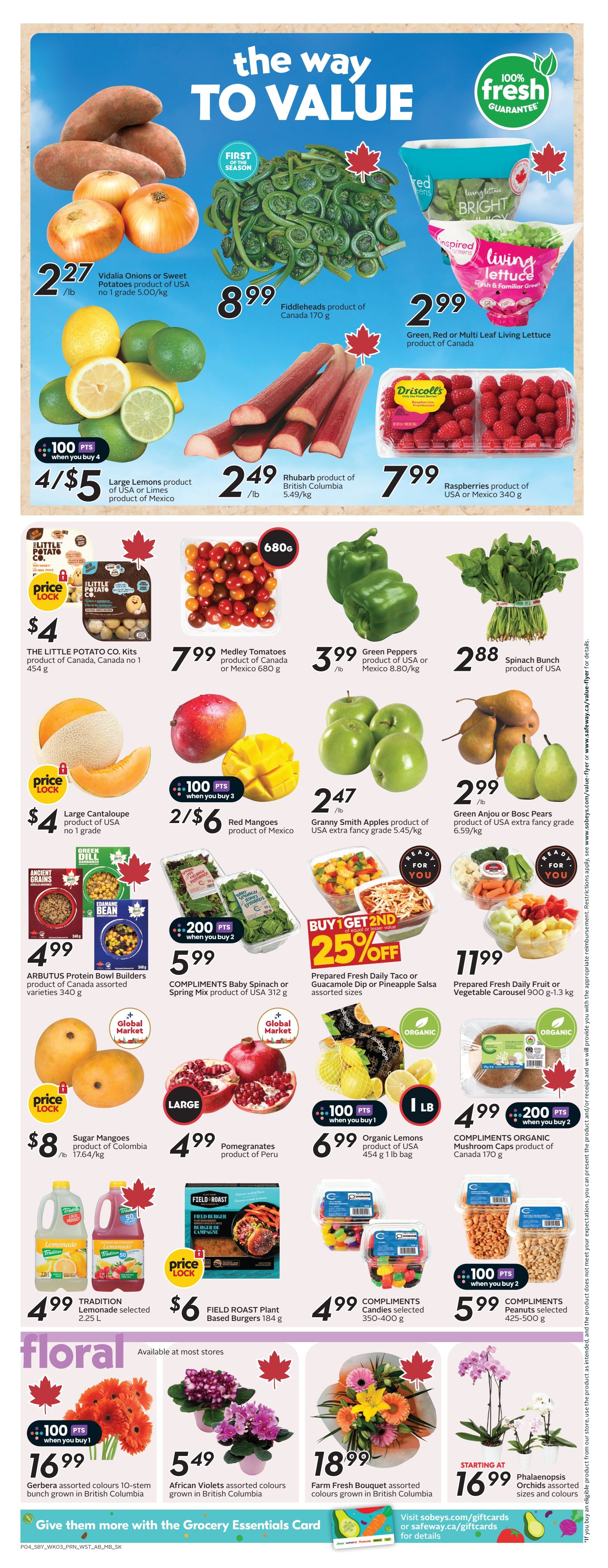 Sobeys/Safeway (SK & MB) Flyer May 14 to 20