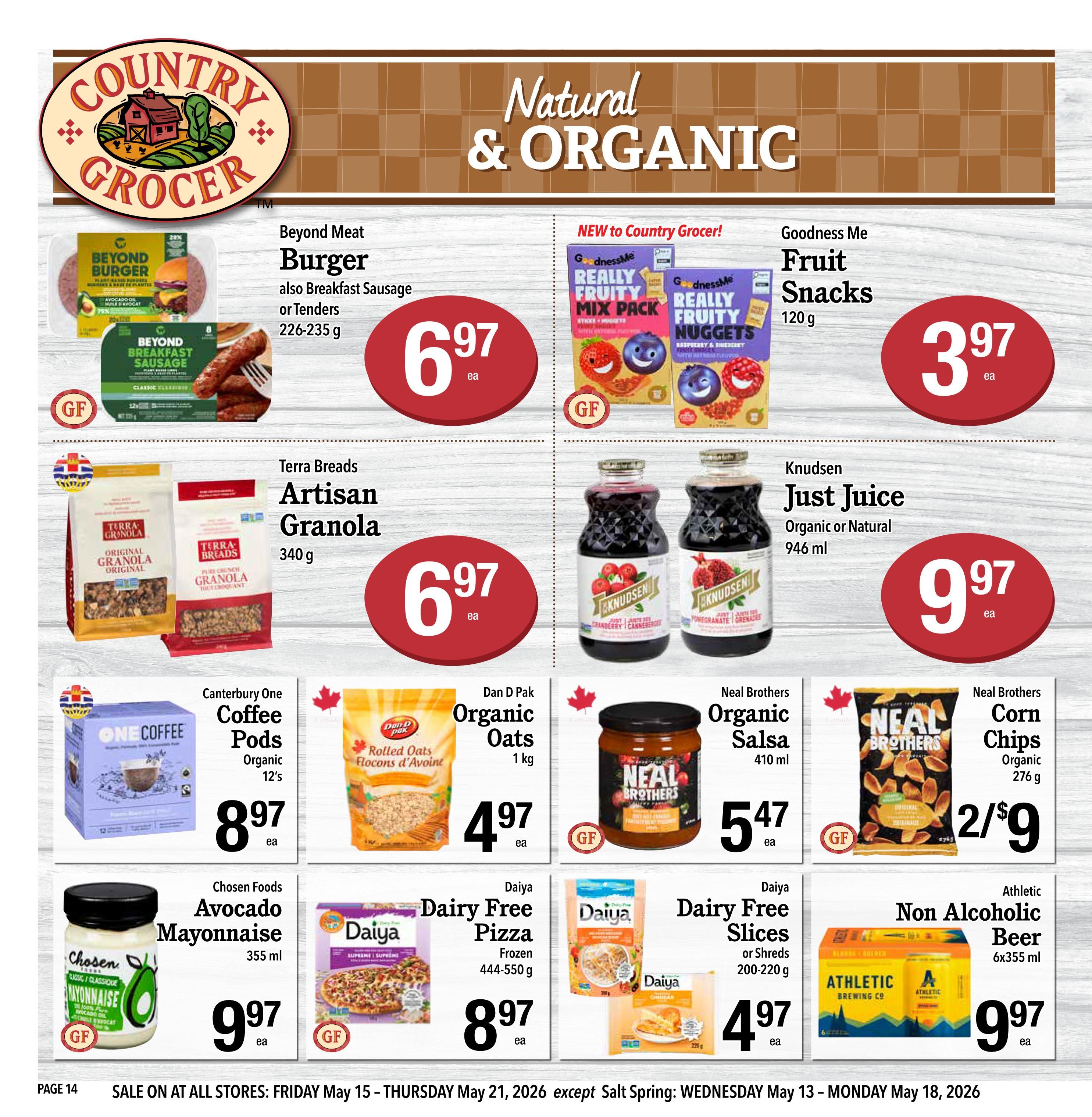 Country Grocer Flyer May 15 to 21