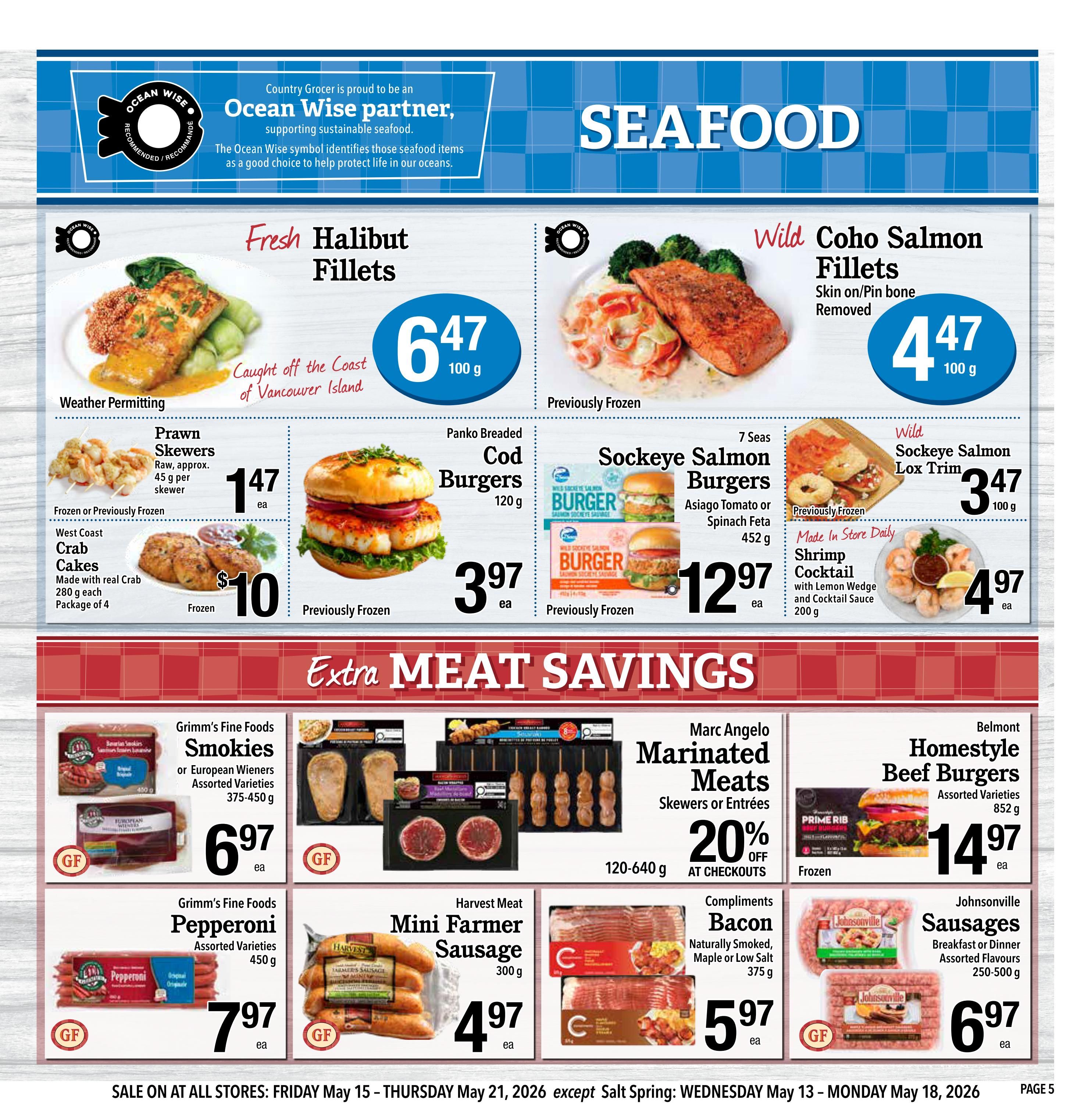 Country Grocer Flyer May 15 to 21