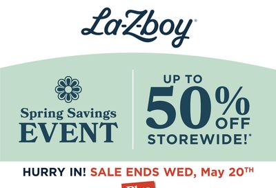 La-Z-Boy (GTA) Flyer May 13 to 20