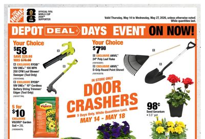 Home Depot (ON) Flyer May 14 to 27