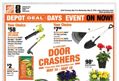 Home Depot (BC) Flyer May 14 to 27