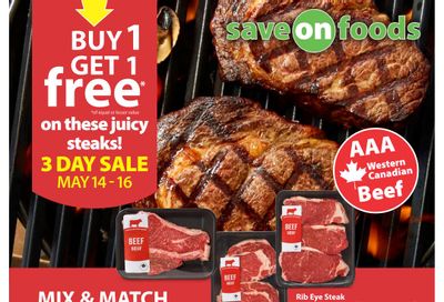 Save On Foods (BC) Flyer May 14 to 20