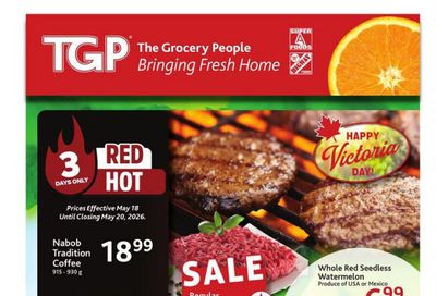 TGP The Grocery People Flyer May 14 to 20