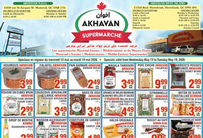 Akhavan Supermarche Flyer May 13 to 19