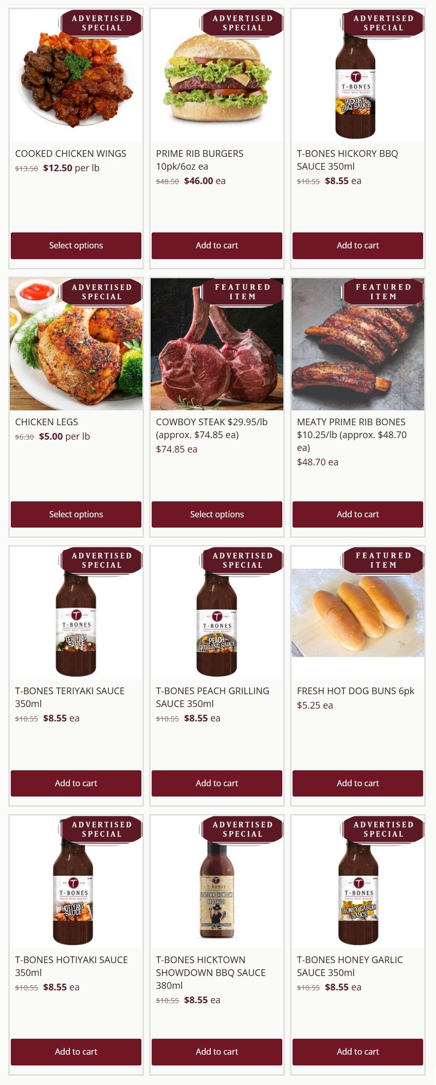 T-Bone's Flyer May 13 to 19