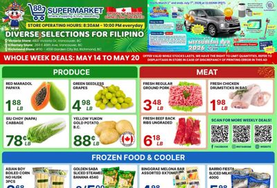 88 Supermarket Flyer May 14 to 20