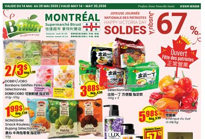 Btrust Supermarket (Montreal) Flyer May 14 to 20