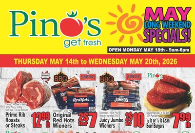 Pino's Flyer May 14 to 20