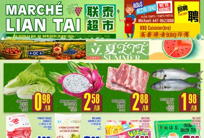 Marche Lian Tai Flyer May 14 to 20