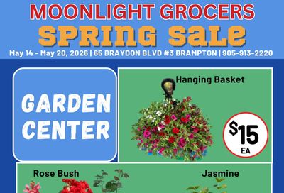 Moonlight Grocers Flyer May 14 to 20