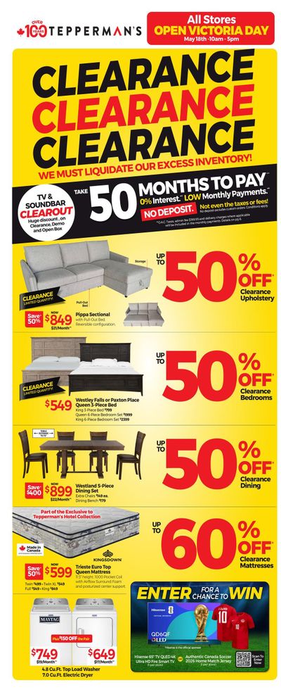 Tepperman's Flyer May 15 to 21