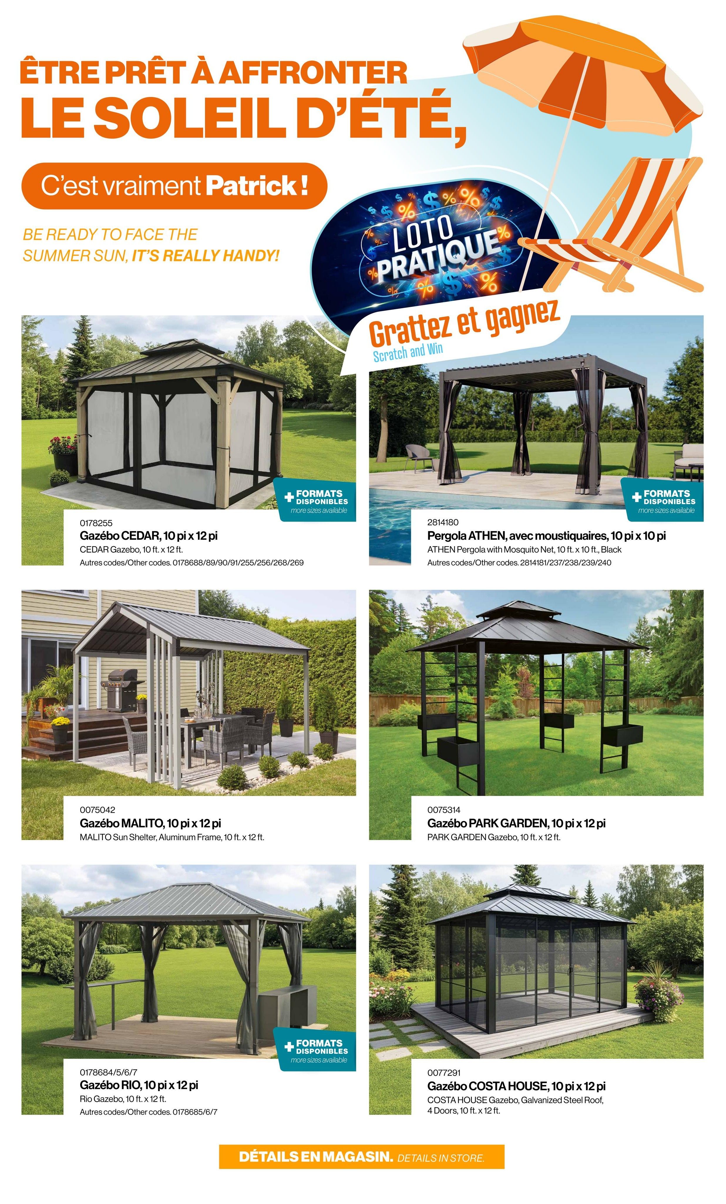 Patrick Morin Flyer May 14 to 20