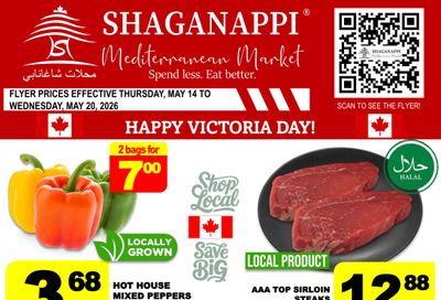 Shaganappi Mediterranean Market Flyer May 14 to 20