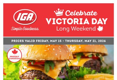 IGA Stores of BC Flyer May 15 to 21