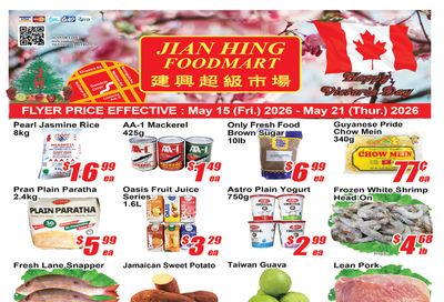 Jian Hing Foodmart (Scarborough) Flyer May 15 to 21