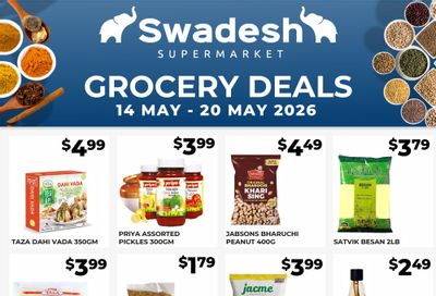 Swadesh Supermarket Flyer May 14 to 20